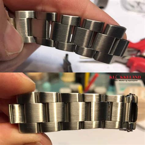 rolex band stretch|rolex bracelet repair cost.